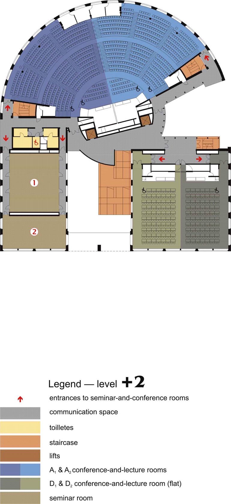 Auditorium Maximum Level +2