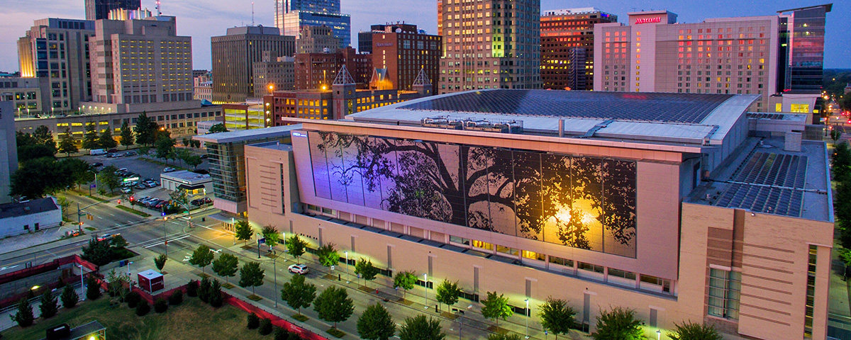 Raleigh Convention Center Aerial View