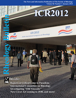 Rheology Bulletin Vol. 82 No. 1 Jan 2013