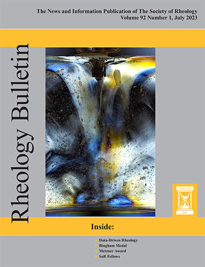 Rheology Bulletin Vol. 92 No. 1 Jul 2023