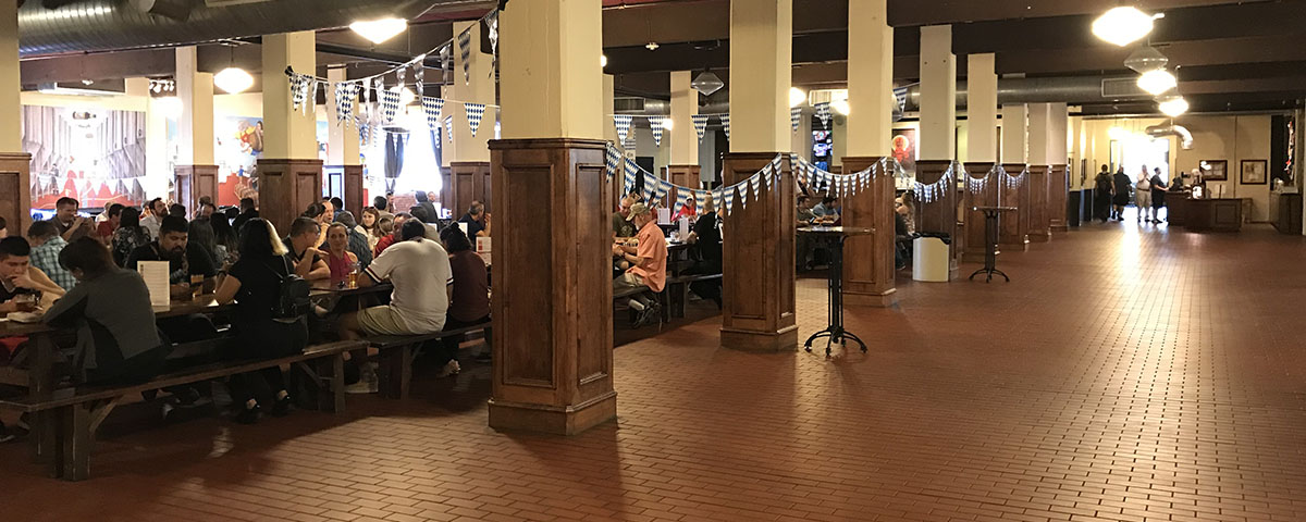 Beer Hall at Saint Arnold Prewing Company