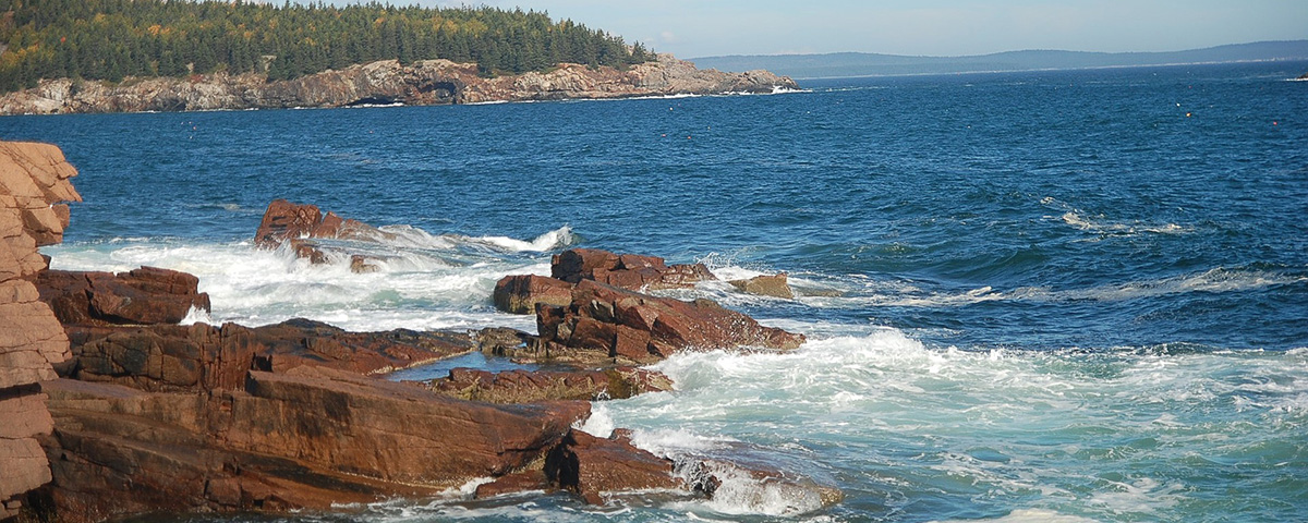 Rocky Coast in Mount Desert Island