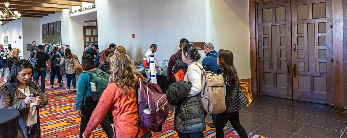 Inside the Santa Fe Community Convention Center